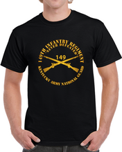 Load image into Gallery viewer, Army -  149th Infantry Regiment - Kyarng - Branch X 300 T Shirt
