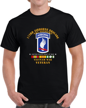 Load image into Gallery viewer, Army - 173rd Airborne Bde - Sky Soldiers - Vietnam War Vet  - Short V T Shirt
