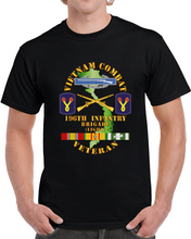 Load image into Gallery viewer, Army - Vietnam Combat Infantry Vet W 196th Inf Bde - Ssi X 300 T Shirt
