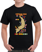 Load image into Gallery viewer, Map - Vietnam Units - 3 Wo Ds T Shirt
