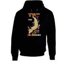 Load image into Gallery viewer, Map - Vietnam Units - 3 Wo Ds Hoodie
