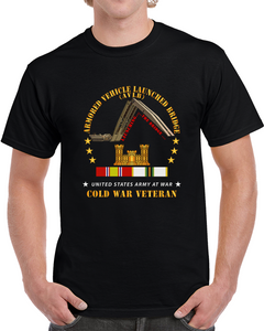 Armored Vehicle Launcher Bridge (avlb)  - Launching - W Cold War Vet X 300 T Shirt