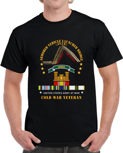 Armoured Vehicle Launcher Bridge (avlb)  - Launching - W  Koreatab - Cold War Vet X 300 T Shirt