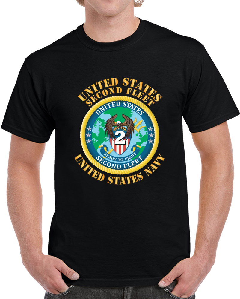 Navy - United States Second Fleet X 300 Classic T Shirt