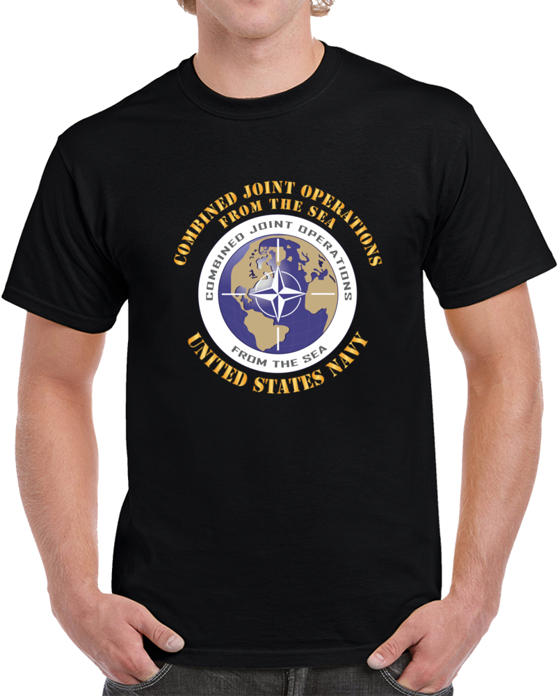 Navy - Combined Joint Operations - From The Sea X 300 T Shirt