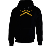 Load image into Gallery viewer, Army -  1st Battalion, 110th Infantry Regiment - Inf Branch Wo Txt X 300 Hoodie
