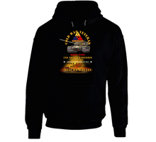 Load image into Gallery viewer, Army - Cold War Vet -  2nd Armored Division  - Garlstedt, Germany - M60a1 Tank  - Hell On Wheels W Fire X 300 Hoodie
