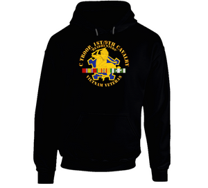 Army - C Troop, 1st-9th Cavalry - Headhunters - Vietnam Vet W Vn Svc X 300 Hoodie