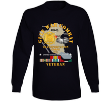 Load image into Gallery viewer, Army - Gulf War Combat Vet  - Transportation Corps X 300 Long Sleeve T Shirt
