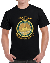 Load image into Gallery viewer, Navy - Uss Stout (ddg-55) X 300 Classic T Shirt
