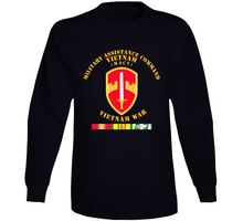 Load image into Gallery viewer, Army - Military Assistance Cmd Vietnam - Macv - Vietnam War W Svc Long Sleeve T Shirt
