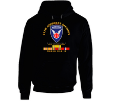 Load image into Gallery viewer, Army - 11th Airborne Division - Raid At Los BaÃ±os - Wwii W Pac Svc Hoodie
