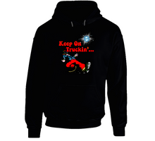 Load image into Gallery viewer, Keep On Truckin - Cmyk W Stars And Disco Ball X 300 Hoodie
