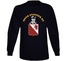 Load image into Gallery viewer, Army - 809th Engineer Bn - Coat Of Arms X 300 Long Sleeve T Shirt

