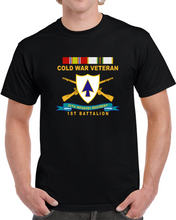 Load image into Gallery viewer, Army - 26th Infantry Regiment - Dui W Br - Ribbon - Top - 1st Bn W Cold Svc  X 300 T Shirt
