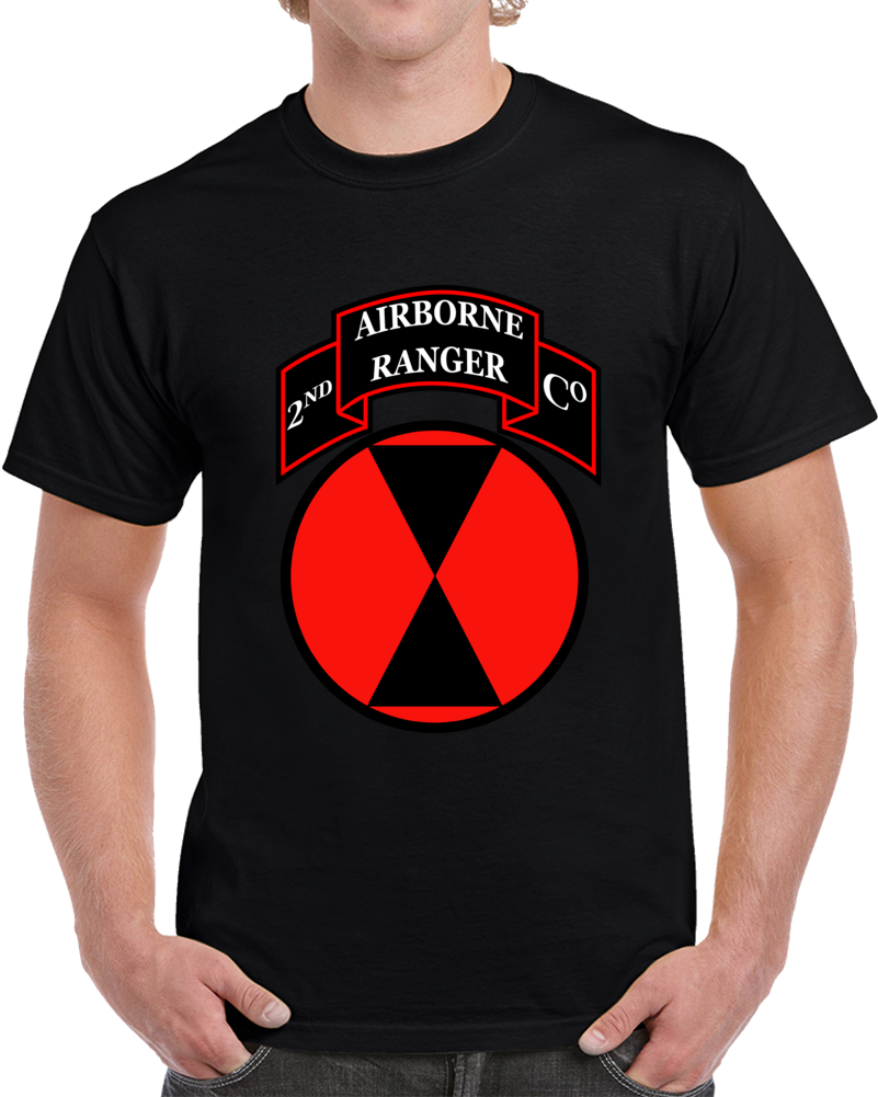 2nd Ranger Company - 7th Infantry Division - Ssi X 300 T Shirt