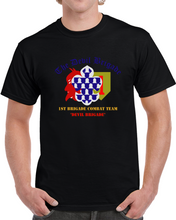 Load image into Gallery viewer, Army - 1st Bde Combat Tm - Devils Brigade - 1st Infantry Div T Shirt
