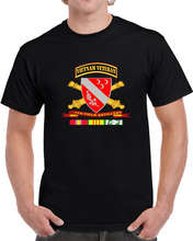 Load image into Gallery viewer, Army - 7th Field Artillery W Br - Ribbon Vn Svc Vet Tab T Shirt
