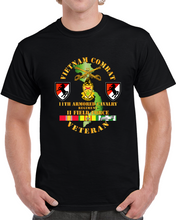 Load image into Gallery viewer, Army - Vietnam Combat Cavalry Veteran W 11th Acr T Shirt
