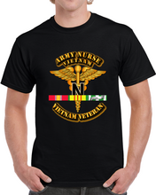 Load image into Gallery viewer, Army - Army Nurse W Vietnam Svc Ribbons T Shirt
