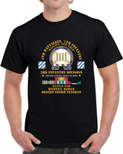 Load image into Gallery viewer, Army - 4th Battalion, 7th Infantry - 3rd Infantry Div - Battle Medina Ridge - Desert Storm Veteran X 300 T Shirt
