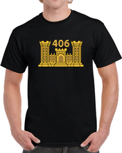 Load image into Gallery viewer, Army - 406th Engineer Battalion - Eng Branch X 300 Classic T Shirt

