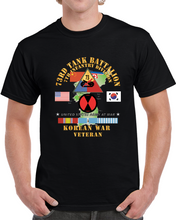 Load image into Gallery viewer, Army - 73rd Tank Battalion, 7th Infantry Div - Vs Nk - China, Korean War W Korea Map Green X 300 Classic T Shirt, Crewneck Sweatshirt, Hoodie, Long Sleeve, Mug
