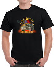 Load image into Gallery viewer, Army - Cold War Vet -  3rd Armored Division - Spearhead  W  M109 Howitzer - Fire X 300 T Shirt
