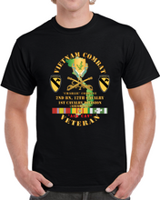 Load image into Gallery viewer, Army - Vietnam Combat Cavalry Veteran W C Company 2nd Bn 12th Cav Dui - 1st Cav Div X 300 Classic T Shirt, Crewneck Sweatshirt, Hoodie, Long Sleeve, Mug
