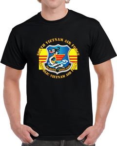 Svaf - South Vietnam Air Force W Flag Txt T Shirt