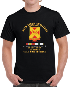 Army - 84th Field Artillery Det - Engstingen - Ge W Cold Svc X 300 T Shirt