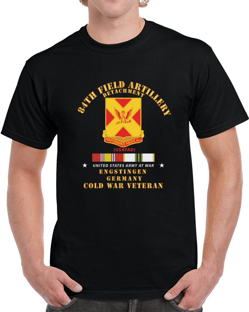 Army - 84th Field Artillery Det - Engstingen - Ge W Cold Svc X 300 T Shirt