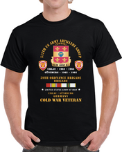 Load image into Gallery viewer, Army - 512th Us Army Artillery Group - 59th Ord Bde - Urlau To Guenzburg W Cold  Vet - Cold Svc X 300 T Shirt
