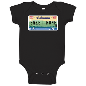 State Of Alabama - Sweet Home X 300 Baby One Piece