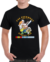 Load image into Gallery viewer, Navy - Uss Piedmont (ad-17) W Korea Svc - Korean War T Shirt
