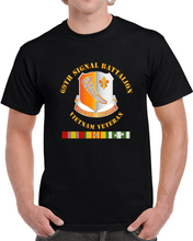 Load image into Gallery viewer, Army - 69th Signal Battalion - Vietnam Veteran W Vn Svc T Shirt
