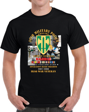 Load image into Gallery viewer, Army - 18th Mp Bde - Iraq Vet  W  Baghdad  Oif 2007â2008 Iraq Svc Ribbons T Shirt
