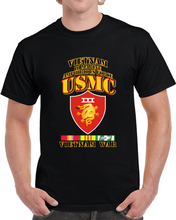 Load image into Gallery viewer, Usmc -  Iii Maf - Vietnam War  W 1 Row Vn Svc Ribbons T Shirt
