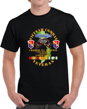 Load image into Gallery viewer, Army - Vietnam Combat Vet - C Co 75th Infantry (Ranger) - I Field Force SSI T Shirt
