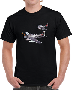 Navy - Douglas A-6 Skyraider Pair T Shirt