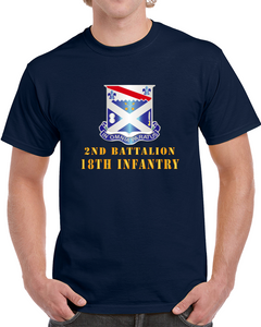 Army - 2nd Bn 18th Inf W Dui Classic T Shirt