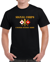 Load image into Gallery viewer, Army - Signal Corps - Branch - Us Army X 300dpi T Shirt
