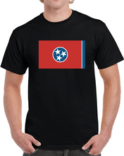 Load image into Gallery viewer, Flag Of Tennessee T Shirt
