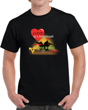 Load image into Gallery viewer, Army - Fire - Soldier Of Love W White Txt X 300 T Shirt
