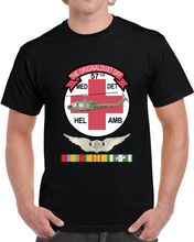 Load image into Gallery viewer, Army - 57th Medical Co - Original Dustoff - Vietnam W Crewmember Wings W Vn Svc X 300 T Shirt
