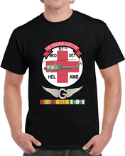 Load image into Gallery viewer, Army - 57th Medical Co - Original Dustoff - Vietnam W Doorgunner Wings W Vn Svc X 300 T Shirt
