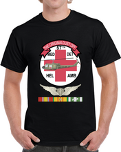 Load image into Gallery viewer, Army - 57th Medical Co - Original Dustoff - Vietnam W Flt Surgeon Wings W Vn Svc X 300 T Shirt
