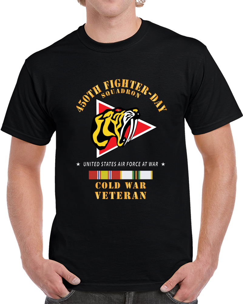 450th Fighter-day Squadron - Cold War W Cold Svc X 300 T Shirt