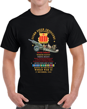 Load image into Gallery viewer, Dui - 333rd Field Artillery Battalion - Dui - Never Forget -wereth Eleven - 155mm Gun - Crew - Eur Svc Wwii - V1 X 300 T Shirt
