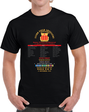 Load image into Gallery viewer, Dui - 333rd Field Artillery Battalion - Dui - Never Forget -wereth Eleven - List Names - Eur Svc Wwii X 300 T Shirt
